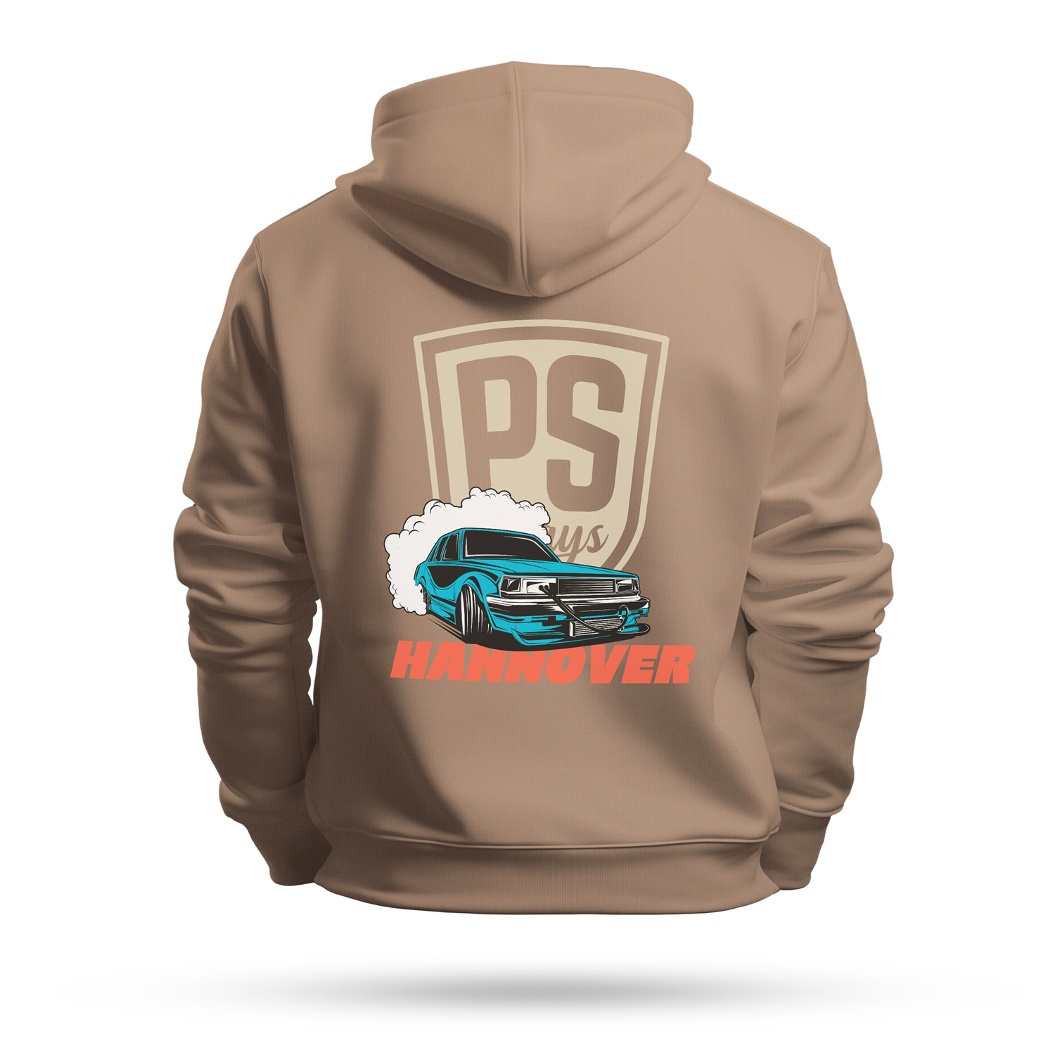 Oversize Hoody - Driftwood Braun